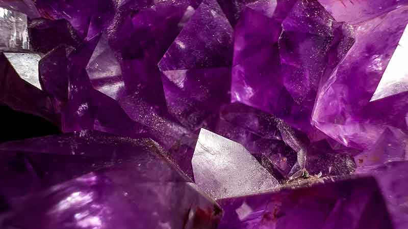 amethyst closeup